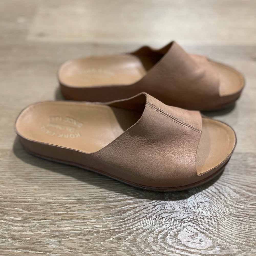 Kork-Ease Tutsi Slide Leather Size 8